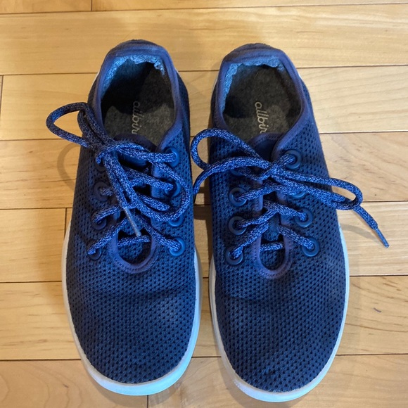 Allbirds Tree Runner Marine Blue - Picture 1 of 8